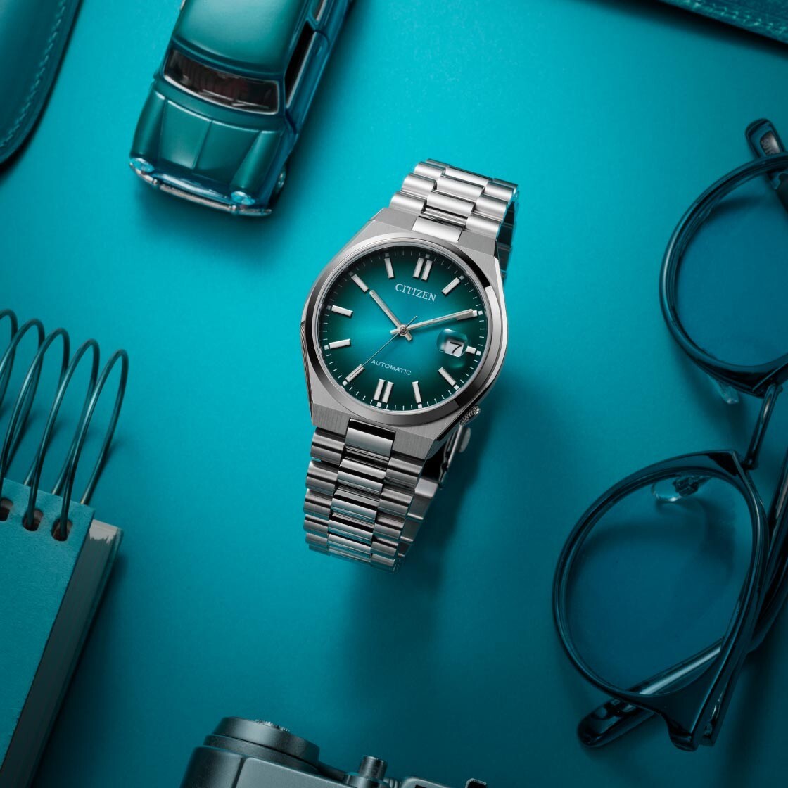 CITIZEN NJ0151-88X Automatic 5 bar TSUYOSA COLLECTION *FREE