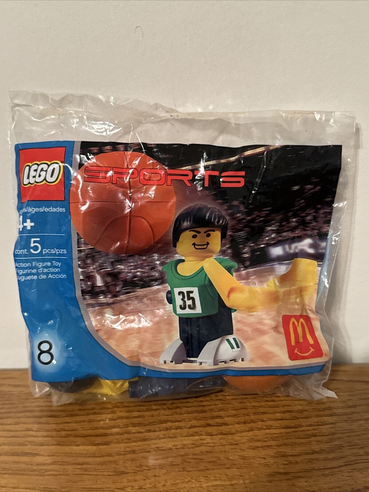 Lego 2004 McDonalds Sports Figure Basketball- New-