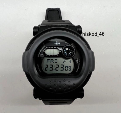 G-SHOCK × STUSSY wrist Watch Jason G-001ST-1JR Black gray G-SHOCK × STUSSY wrist Watch Jason G-001ST-1JR Black gray