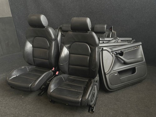 S-Line Lederausstattung Audi A4 B7 8E LEDER SCHWARZ Sportsitze Ausstattung