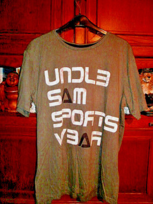 Uncle Sam Jogging,Sport,Fitness,T-Shirt  Gr.M