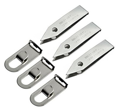 3 Pk Uncle Bill's  Precision Key Chain Tweezers 