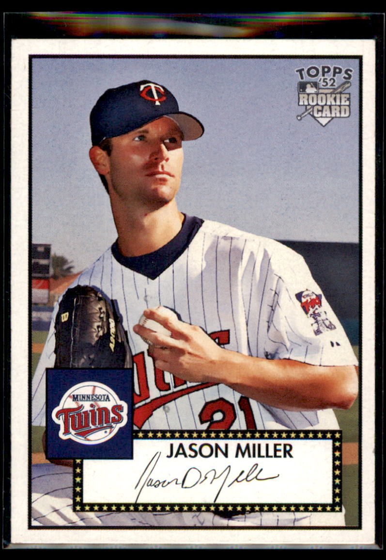 2007 Topps Rookie 1952 Edition Jason Miller #99 Minnesota Twins | eBay