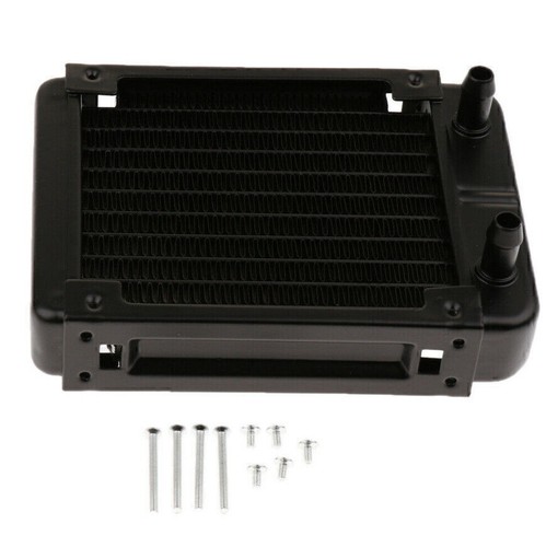 120mm 10Pipe PC Water Cooling CPU Cooler Series System Heat Exchanger Radiator E - Afbeelding 10 van 12