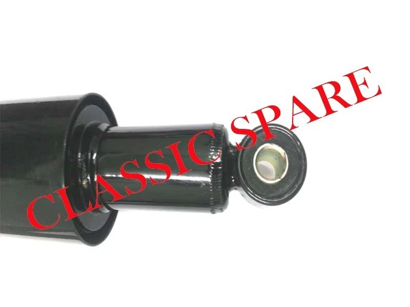 Amortiguador trasero negro completo para Royal Enfield Bullet Early Foto 2 de 4