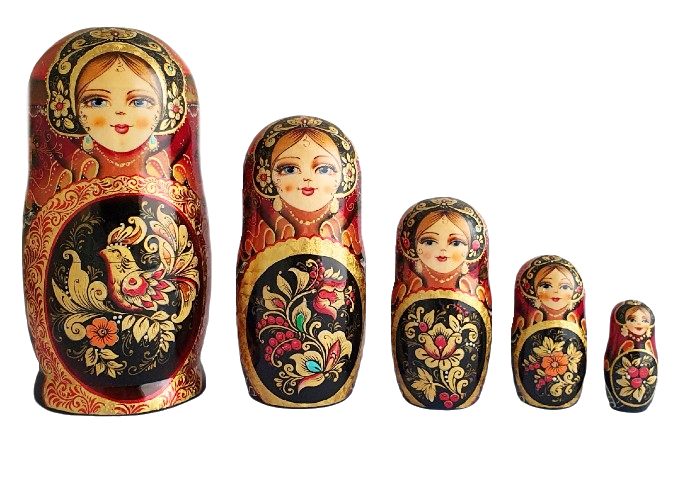 Matriochka 10 pièces - Macha - Merveilles Russie Matriochka 10 pièces - Macha - Merveilles Russie