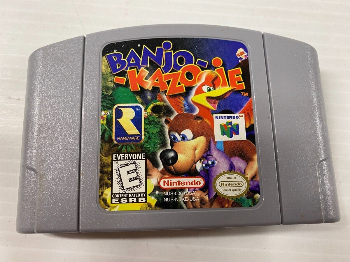 Banjo Kazooie Nintendo 64 Authentic N64 Cartridge Only