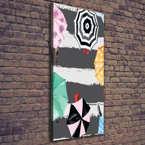 Tulup Tableau Sur Toile Image Imprimé 50x125 - Village grec