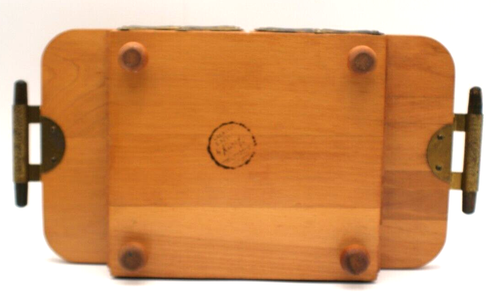 Karoff 1950 1960s Mid Century Fold Away Expandable Buffet Serving Tray - Picture 8 of 12