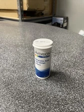 Hydrion 0-160 Ppm Peracetic Acid Test Strips Qty 50. Exp MAR/15/2026 FREE SHIP
