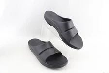 Oofos Ooahh Black Slide Sandal Slides Us Men's 13 US Recovery  Foam Arch Support