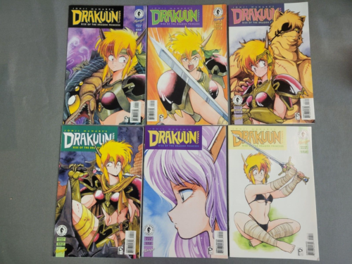 Drakuun: Rise of the Dragon Princess #1-6 (1997, Dark Horse Comics) 1-6 Complet - Photo 1 sur 8