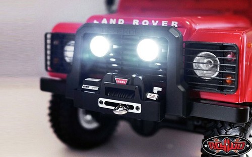 Functional Metal Light & Winch Bumper TOY Land Rover Defender D90 VVV-C0125 D 90 - Picture 10 of 10