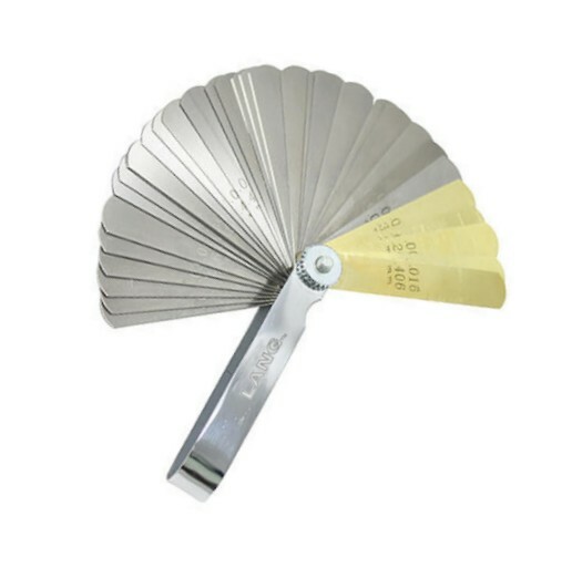 Lang 5pc Master Feeler Gauge Set for Ignition Spark Plugs Valve Tappets