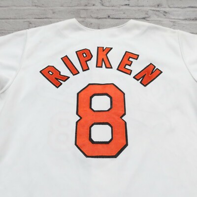 オリオールズ RIPKEN 8 ユニフォーム サイズ44 Nike Men's Baltimore Orioles Orange Cal Ripken Jr. #8 Cooperstown