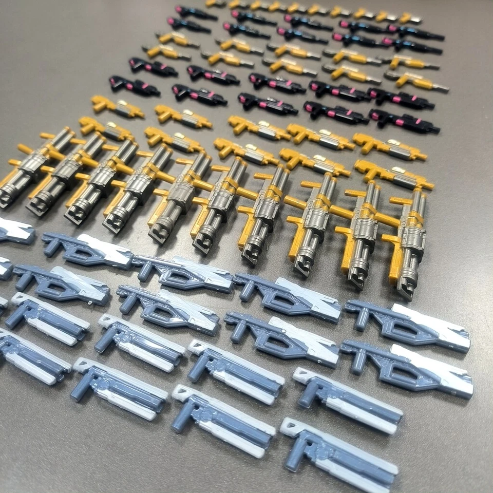 Mega Construx bloks Halo Mayhem UNSC Spartan MK VII Firefall Trailblazer Weapons - Image 2 of 4