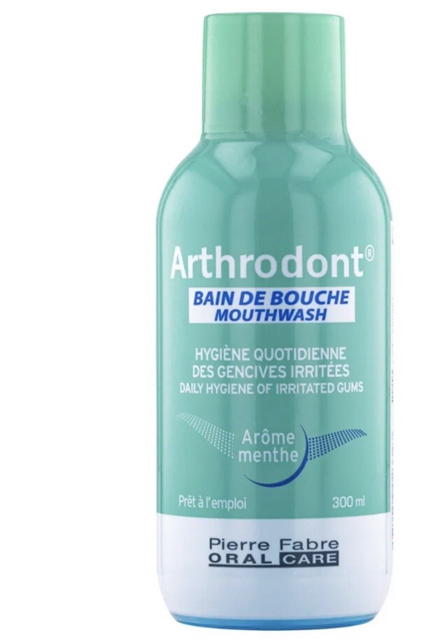 Bain de bouche gencives irritées lot de 2 flacons de 300ml