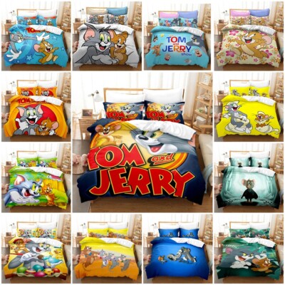 Pillow Covers Tom And Jerry Bedding Set Tom And Jerry Doona Duvet