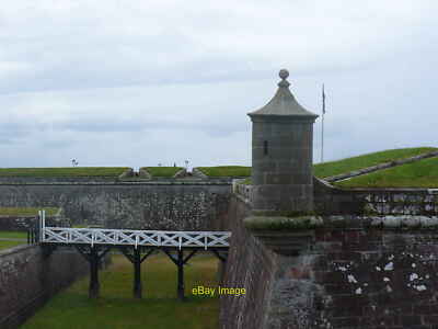Foto 12x8 Fort George - Turret Wachturm an den Wänden rund um den c2011