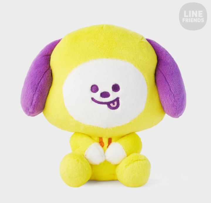 BTS BT21 Basic Sitting Plush Toy Doll CHIMMY Line Friends Official