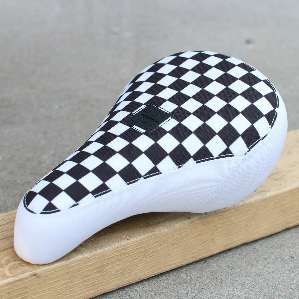 CULT BMX VANS SLIP ON PRO BICYCLE PIVOTAL SEAT WHITE CHECKERED