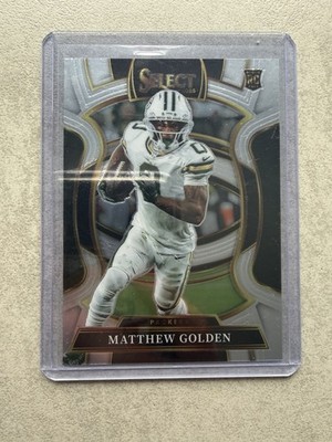 Matthew Golden RC Green Bay Packers Panini Select Concourse NFL Football 2025