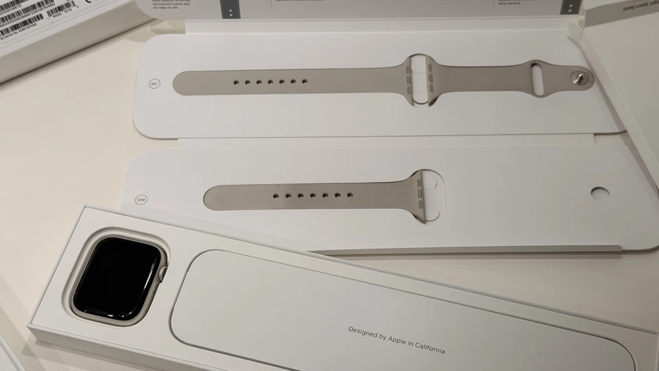 Apple Watch Series 8 45mm Starlight Aluminium CEL WLAN/GPS/LTE Starlight Sport - Bild 3 von 4