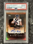 2024 TOPPS MIDNIGHT BO NIX STROKE OF AUTO DUSK ORANGE 4/75 RC ROOKIE PSA 10