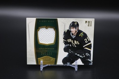 2011 Panini Dominion Hockey Loui Eriksson #21 Game Used Patch Dallas Stars /99