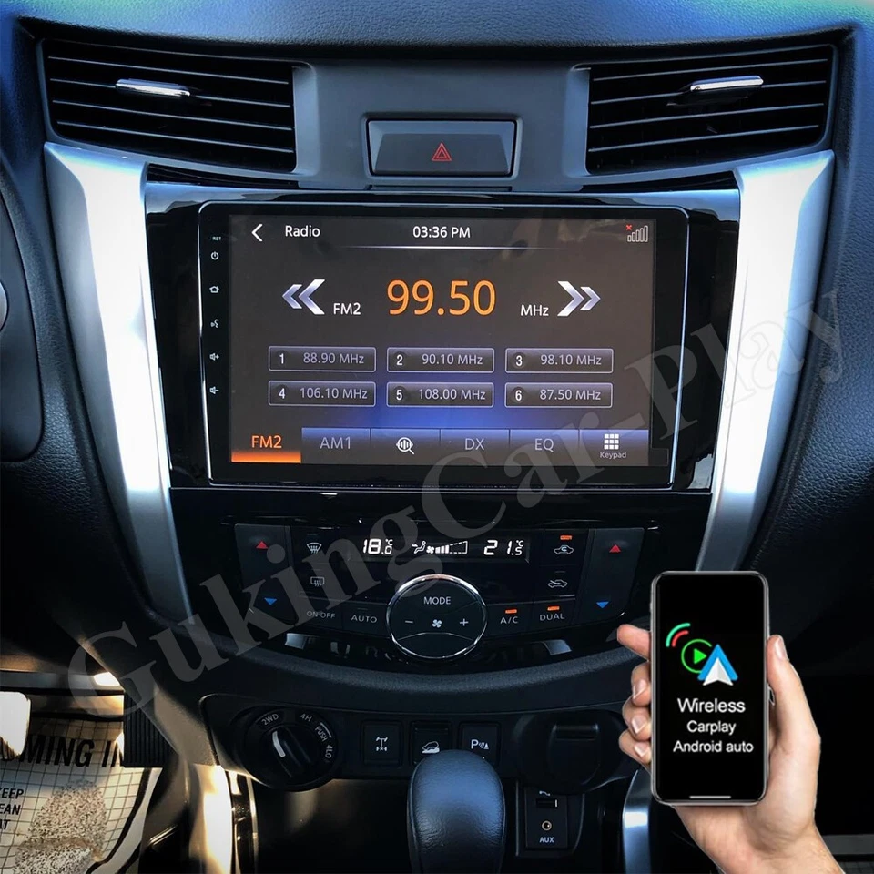 Radio de coche android 14 para 2016-2019 Nissan Np300 2+32G Carplay WiFi estéreo - Image 4 of 4