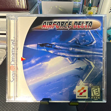 Konami AirForce Delta - Sega Dreamcast CIB Manual/Case Tested Working