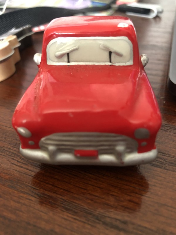 Genl Jewelry Boxes Red Pickup Truck