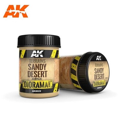 AK Interactive Terrains Sandy Desert 250ml AK8022 texture terrain scenery paste