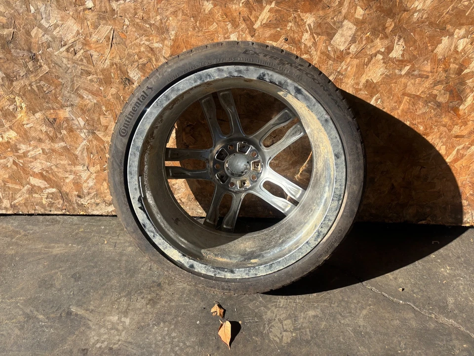 Llanta trasera cromada bmw 528i 535i 550i 640 f10 f12 9jx20" Foto 4 de 4