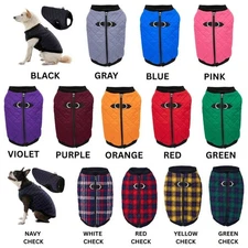 Gooby Fashion Vest Dog Jacket - Warm Zip Up Bomber