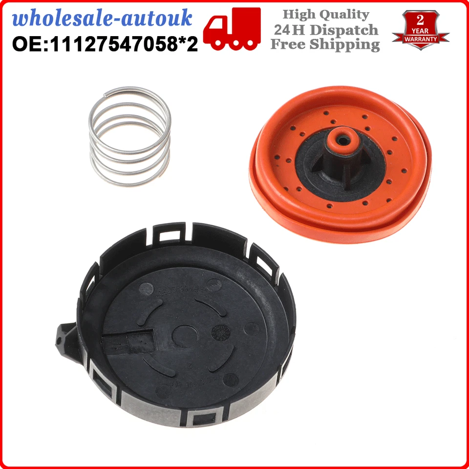 2x VÁLVULA PCV BMW 540i, 545i, 550i, 645Ci, 650Ci, 735i, 740i, 745i 11127547058 Foto 3 de 4