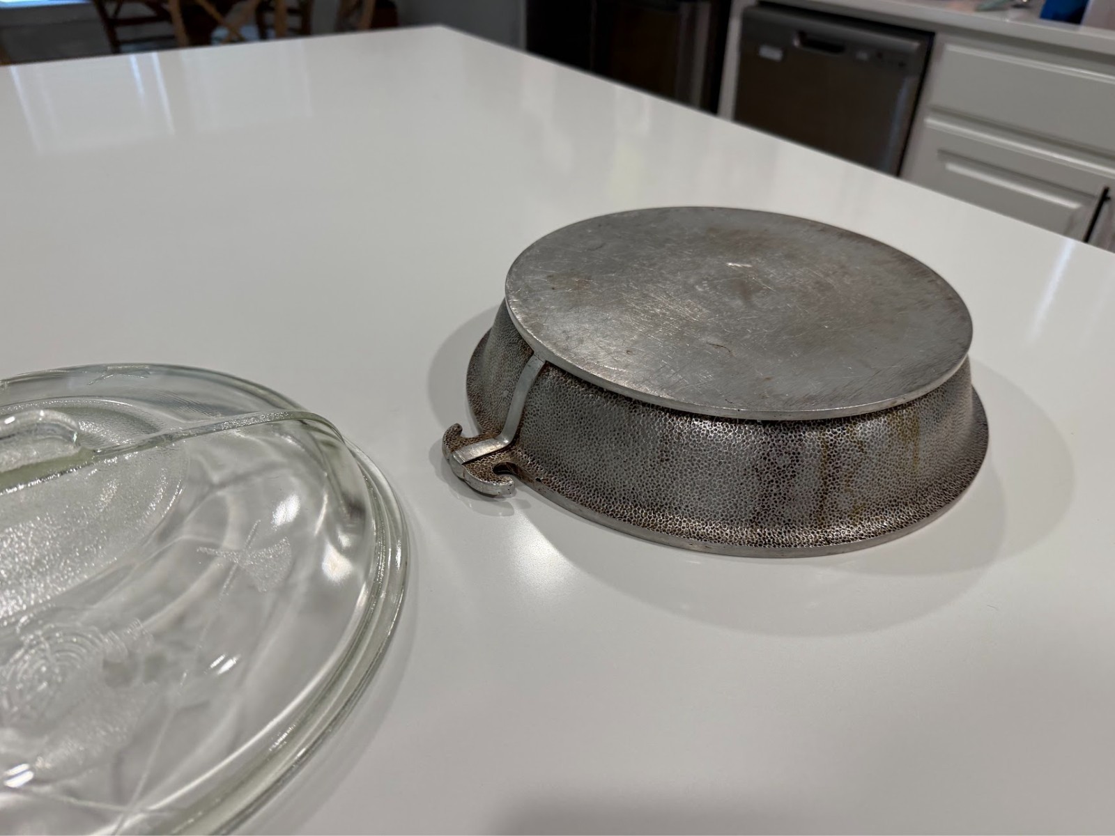 Guardian Service Cookware Vintage Roaster Fryer w/ Original Glass Lid