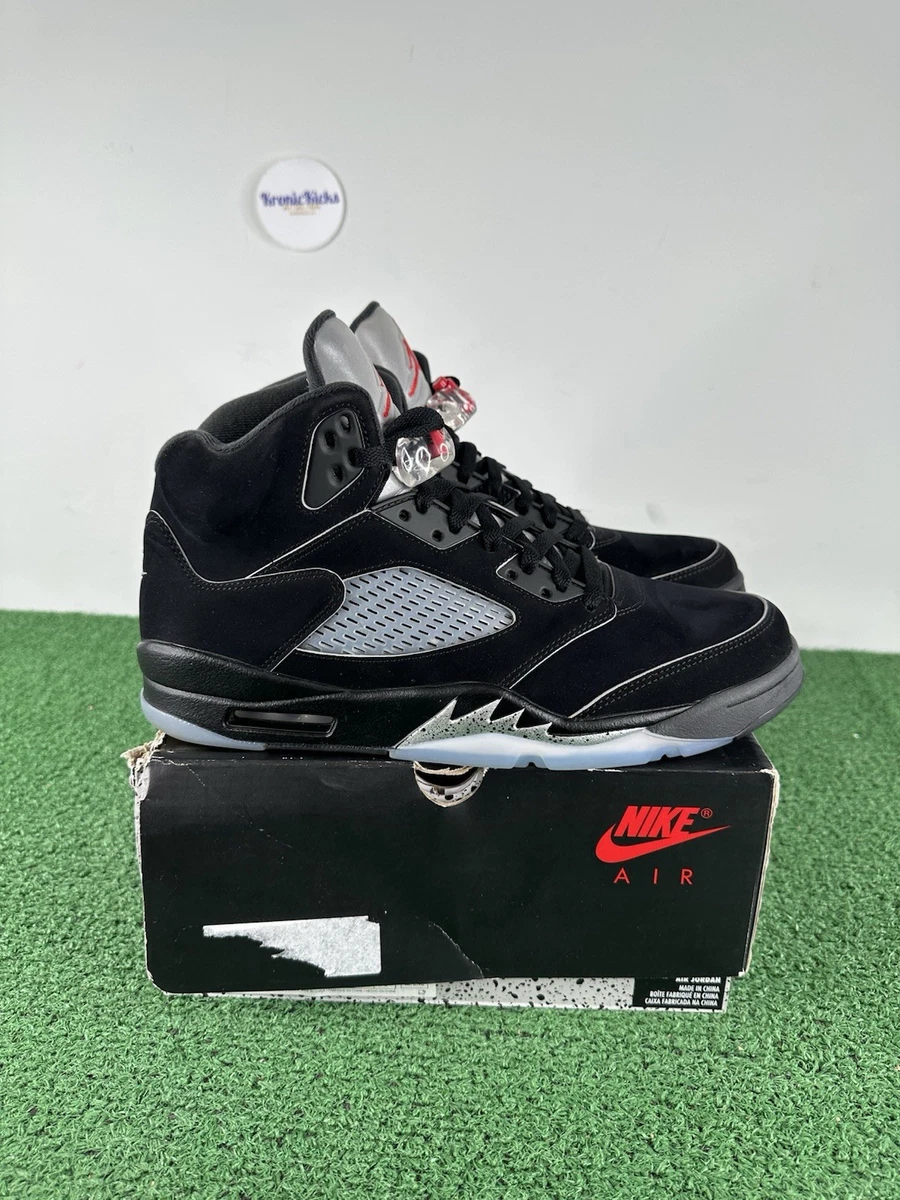 Preços baixos em Jordan 5 Retro OG Black Metallic Reimagined | eBay