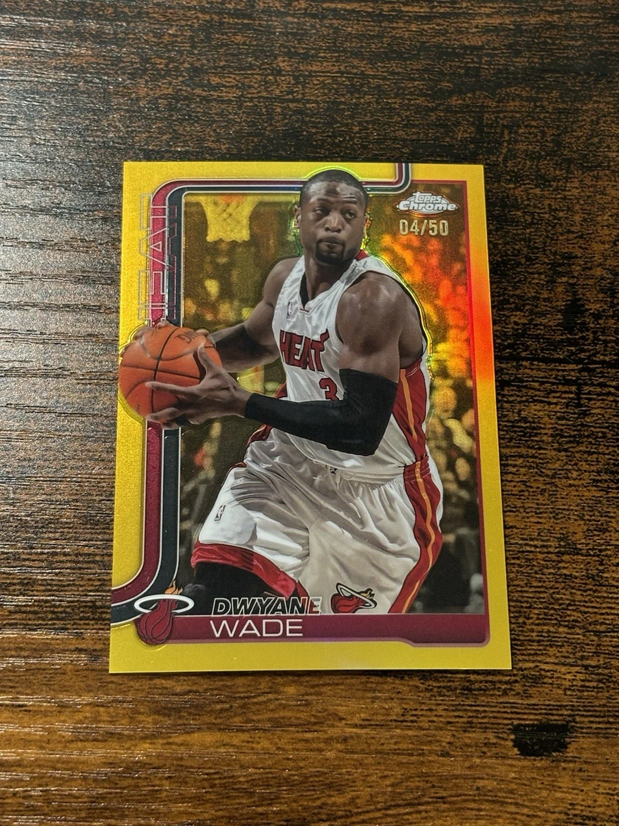 Topps Dwyane Wade Basketball Sports Trading Card Singles for sale