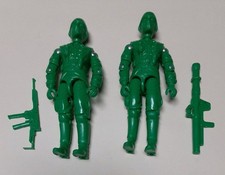 GI Joe LadyJayeToys Custom Red Shadow Troopers Prototype Army Green Toy Soldiers