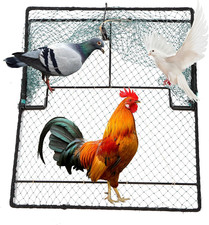 Humane Pigeon Trap,Bird Trap for Quail,Turkey,Net Traps 19.7X23.6 Inch 