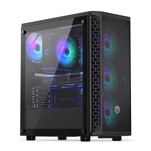 ENDORFY Signum 300 ARGB Tower PC Black ATX micro ATX Mini-ITX Multi Case fans