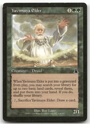Yavimaya Elder #124 Urza's Destiny Common MTG