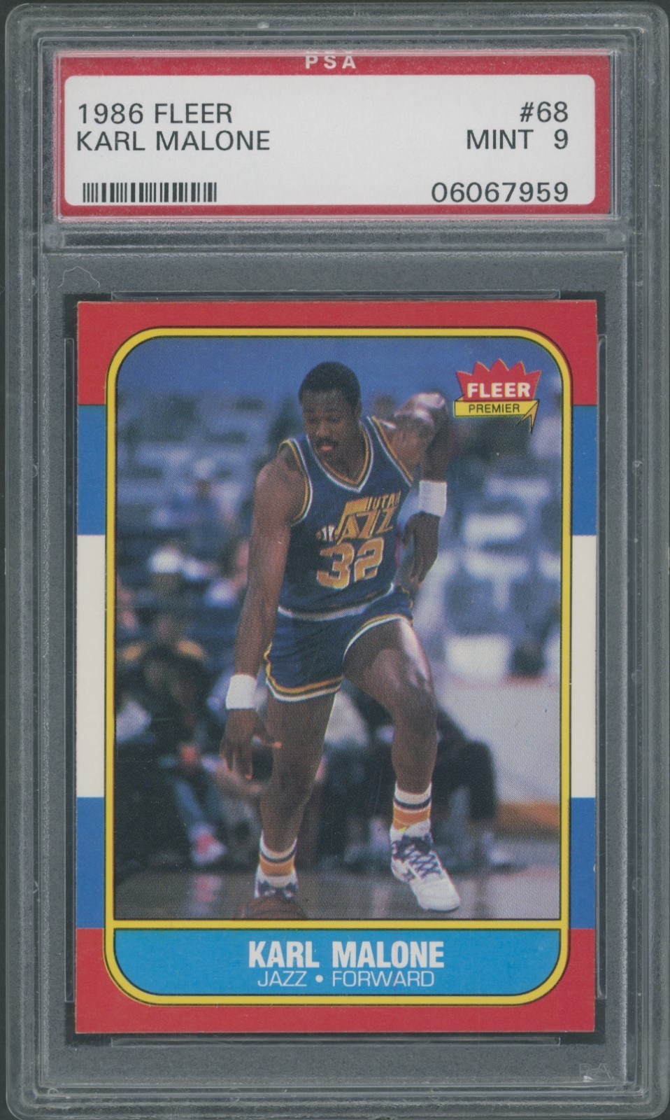 Karl Malone 1986 Fleer #68 Base Price Guide - Sports Card Investor