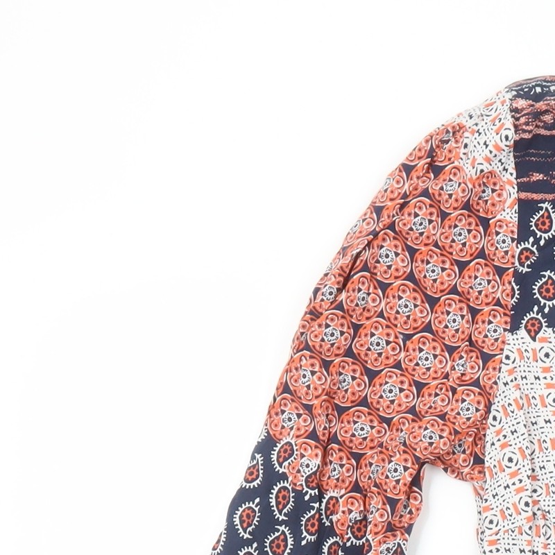 Zara Basic Women's Multicoloured Tunic Blouse Siz… - image 6