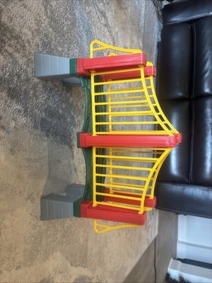 Fisher Price GeoTrax Rail & Road System Sky High Suspension Bridge C5216