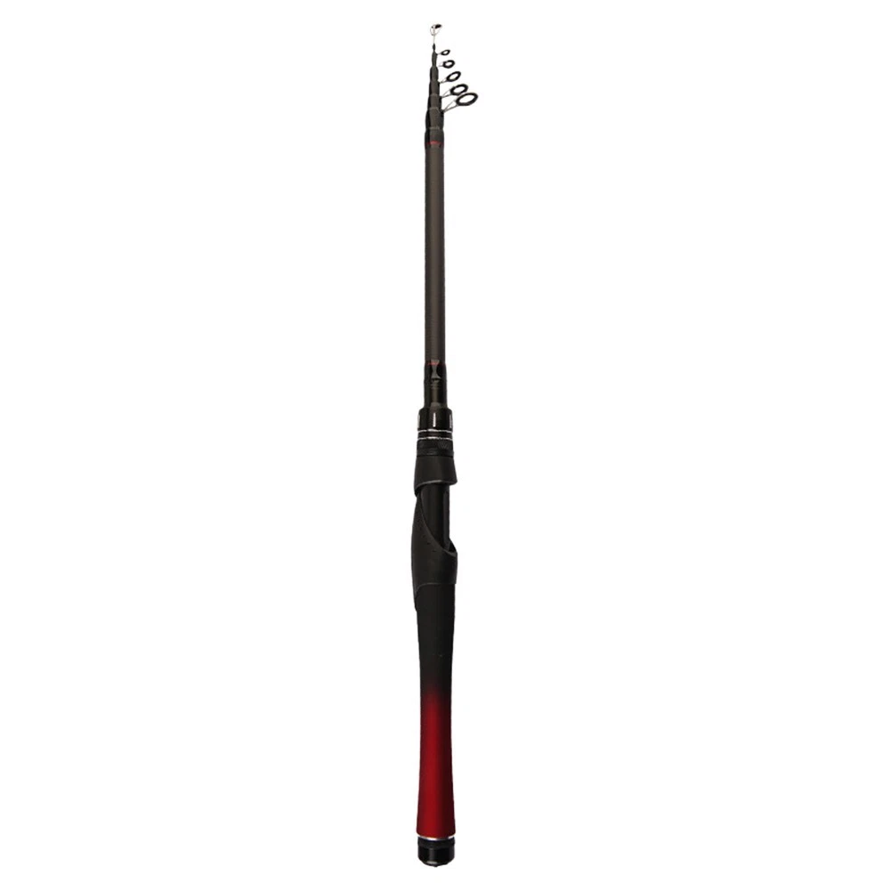 Top Performance Telescopic Fishing Rod Made of Two Way Carbon Fiber Material