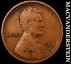 1915-S Lincoln Wheat Cent - Scarce  Semi-key  Better Date  No Reserve  #J8656