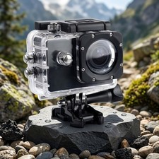 Waterproof Action Camera 4K Recording 30fps for Underwater Exploration