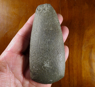 Nice basalt Woodland Adze southern Missouri 4.7/8 x 2.1/8 in. Good Form